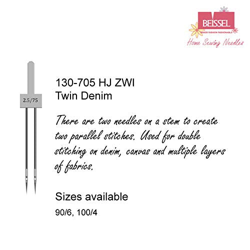 Twin Jeans Needle | Size (90 and 100)