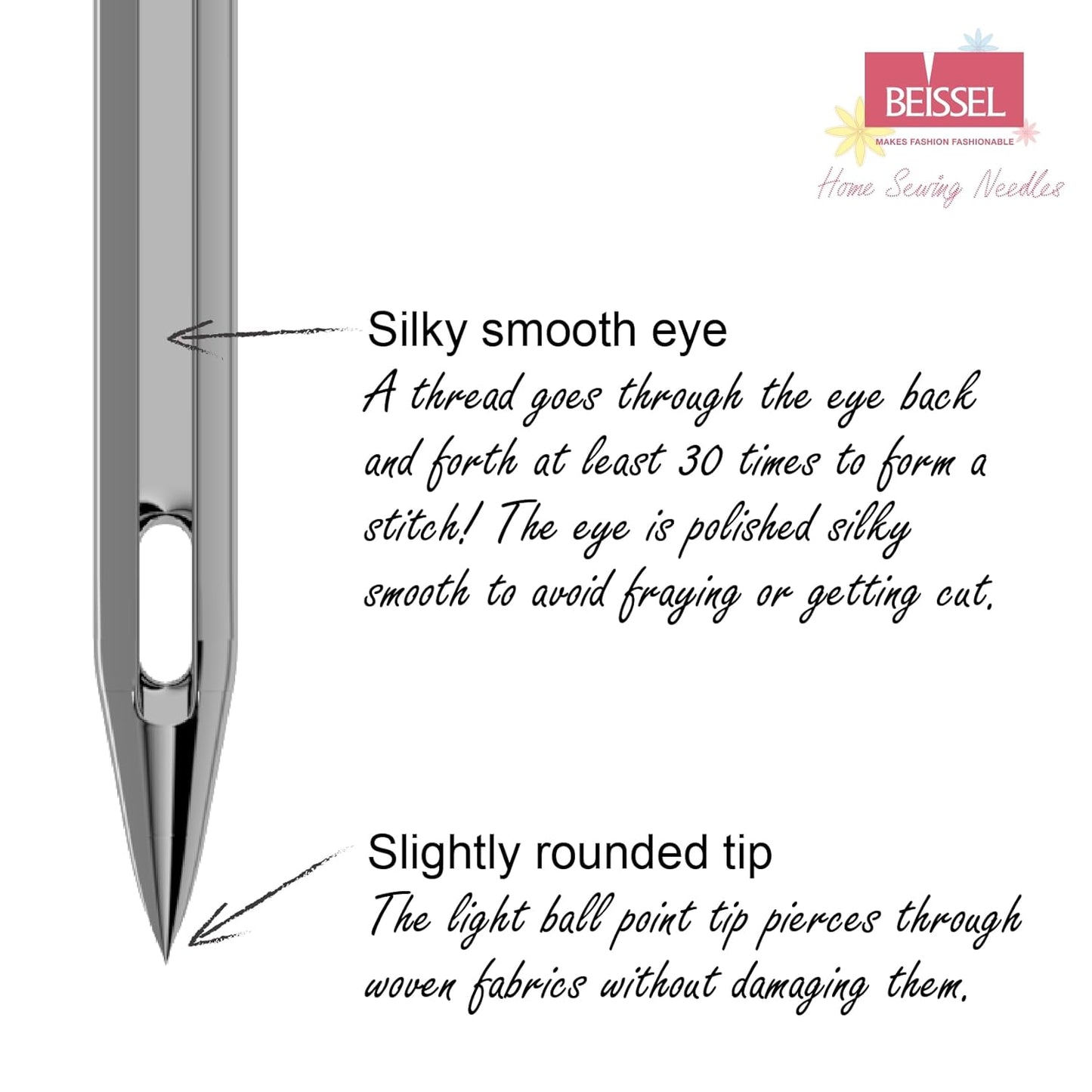 Round Shank Needle | Size (70 to 100)